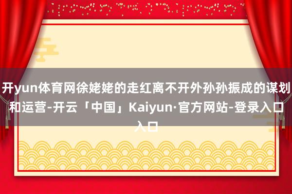 开yun体育网徐姥姥的走红离不开外孙孙振成的谋划和运营-开云「中国」Kaiyun·官方网站-登录入口